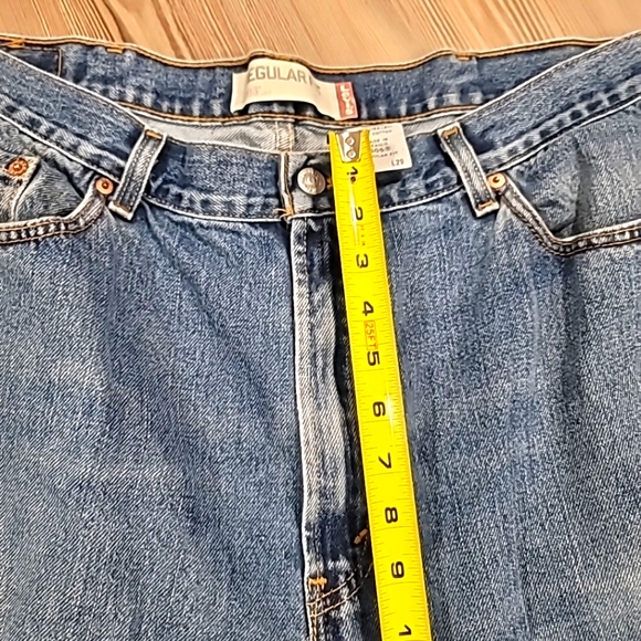 Levi's 505 Men’s Jeans 42x29 Straight Classic Denim Pants Levi Workwear Casual. - Picture 7 of 16